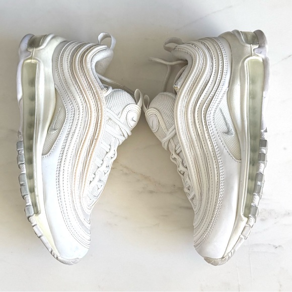 NIKE AIR MAX 97 SHOES SNEAKERS WOMEN YOUNG GIRLS Reflective Size 6 Streetwear - Picture 3 of 16